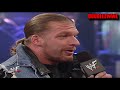 Chris Jericho Stephanie McMahon Triple H and Kurt Angle Segment