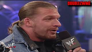Chris Jericho Stephanie McMahon Triple H and Kurt Angle Segment