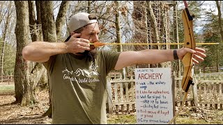 How to Shoot an Arrow & Hit a Bullseye!