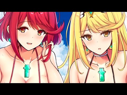 [UNCENSORED] Pyra/Mythra’s Jiggle Physics Mod in Smash Ultimate