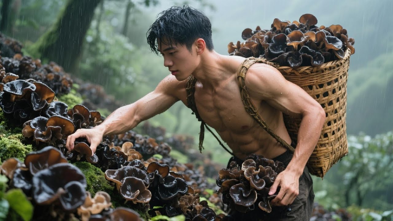 Wild Moss Harvest To Earthy Buns: Foraged Delicacy From Rain-Fresh Hills!