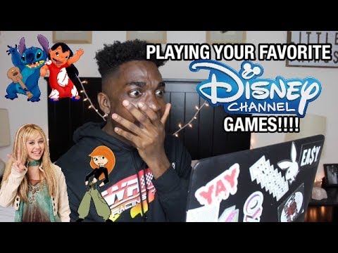 PLAYING YOUR FAVORITE THROWBACK DISNEY CHANNEL GAMES!!!!