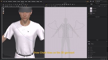 Marvelous Designer 6: Chalk  (later called 3D Line)