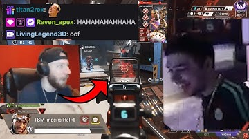 when TSM ImperialHal completely OUTPLAYED the #1 Pred with Mirage in Pred Lobby.. 🤣