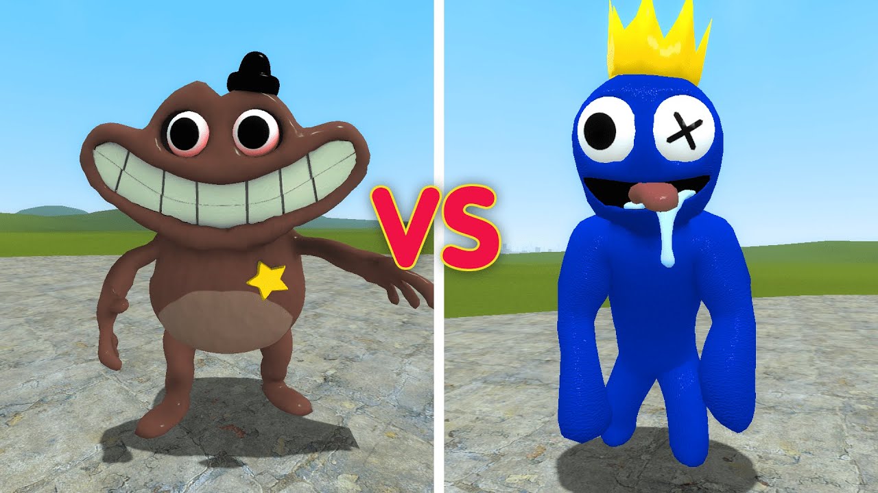 RAINBOW FRIENDS SIZE COMPARISON ALL CHARACTERS in Garry's Mod! 