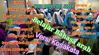 wali band Cari Jodoh //Versi Kosa Kata bahasa Arab