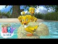 Seks Små Andunger 🦆 Barnesanger på Norsk - HeyKids