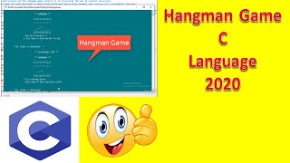 The Hangman Game In C Language With Source Code Explanation And Free Download || C Projects Download screenshot 2