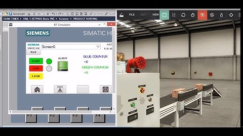 PROUDUCT COLOR SORTING IN TIA PORTAL AND FACTORY IO