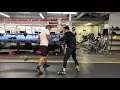 Shuffle Cut Drill - boxing footwork angles for attack and defense
