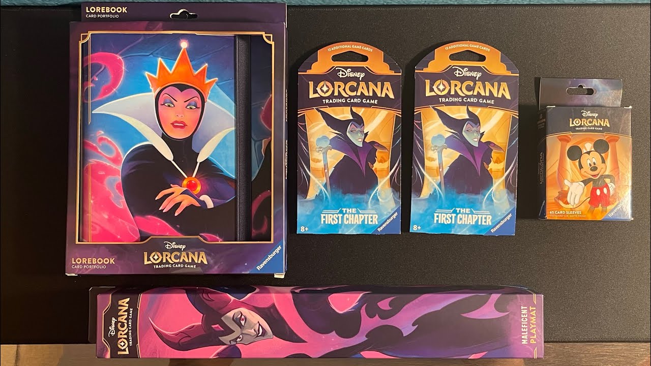 Disney Lorcana Card Portfolio - Lorebook