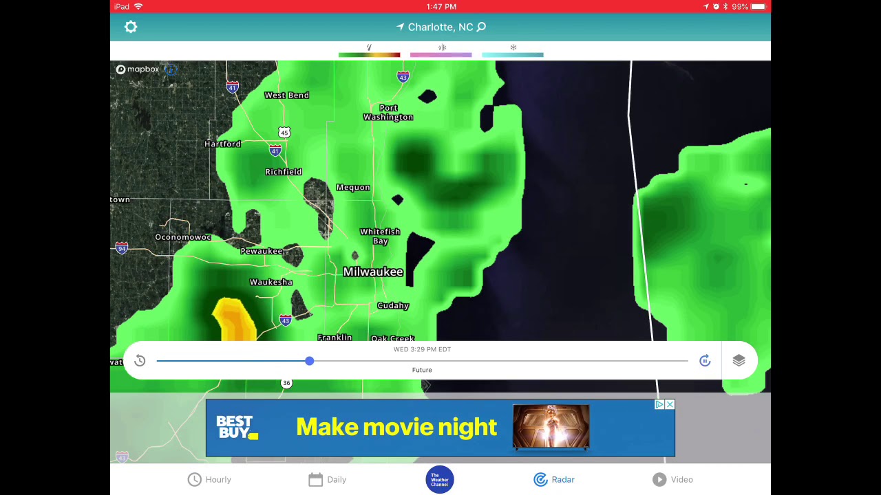 Huge Storm moving across Central USA 6/12/19