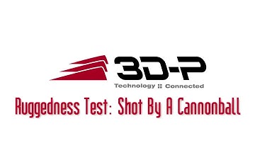 3D-P IEP Shot By A Cannonball Test