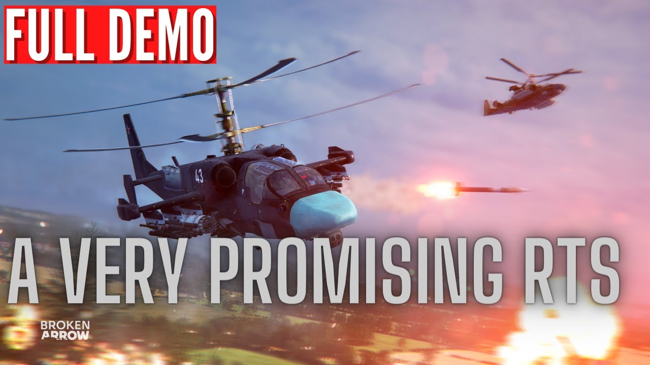 A very promising RTS Broken Arrow FULL Demo Mission YouTube