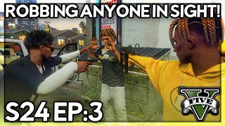 Episode 3: Robbing Anyone In Sight! | GTA RP | GrizzleyWorld Chiraq