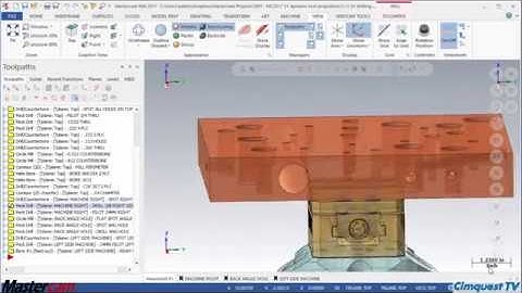 Mastercam 2017 Dynamic Tool Projection