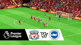 Liverpool v Brighton Premier League 2021/22 FIFA 22 Score Prediction