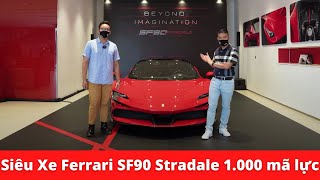 Khám phá siêu xe Ferrari SF90 Stradale 1.000 mã lực có giá 1,5 triệu đô tại Việt Nam