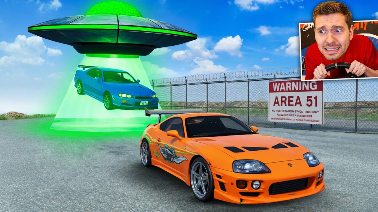 TROLLEI MEU AMIGO na ÁREA 51 no BeamNG Drive Multiplayer