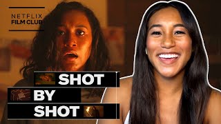 Sydney Park’s Fight Scene In There's Someone Inside Your House | Shot By Shot | Netflix