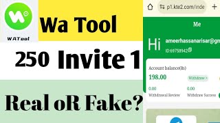 Wa Tool Earn Money Real Or Fake, WaTool Earn Money, Wa Tool Se Paise KaiseKamaye screenshot 4