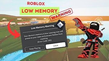 How to Fix Low Memory Problem on Roblox Mobile in 2024 | Fix Low Memory Warning in Roblox