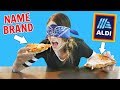 ALDI vs NAME BRAND FOOD (Blind Taste Test)