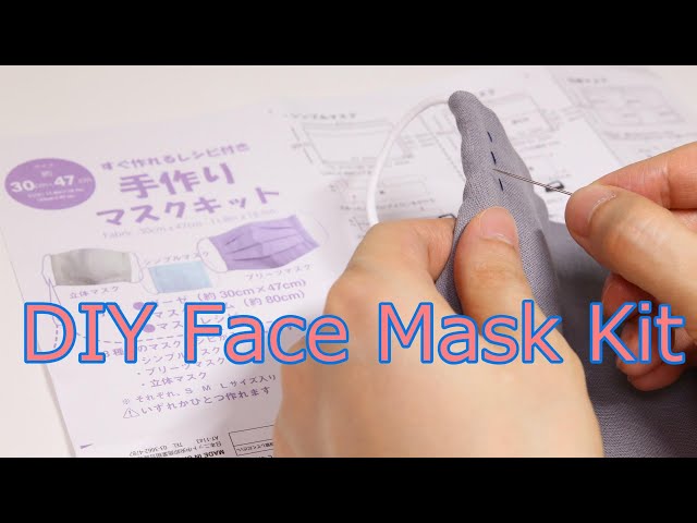 DIY Face Mask Making Kit Dollar Store Daiso 