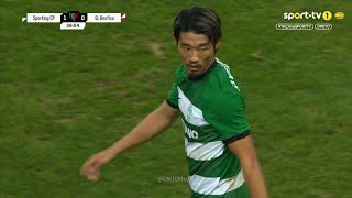 Hidemasa Morita vs Benfica (HD)