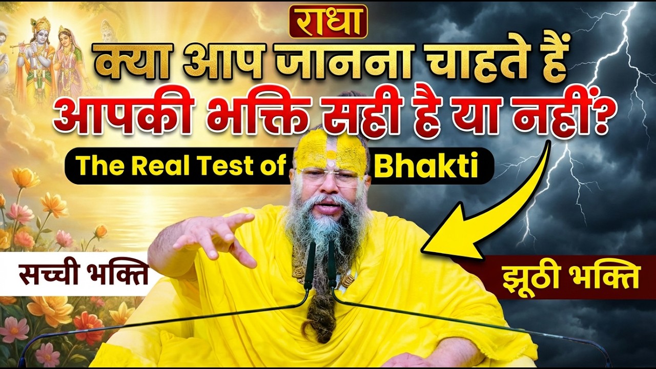 क्या आप जानना चाहते हैं आपकी भक्ति सही है या नहीं?  | The Real Test of Bhakti #premanandjimaharaj