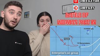 British Couple Reacts to The Battle of Midway: The American Perspective and the Battle (3/3) Part 5