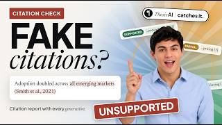 Stop Losing Marks on Referencing | ThesisAI Citation Report for APA, Harvard & MLA References
