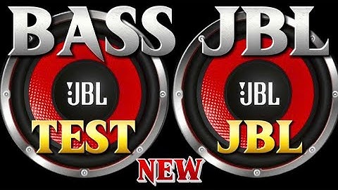 SOUND CHECK BASS BOOSTED JBL  #testjbl2007