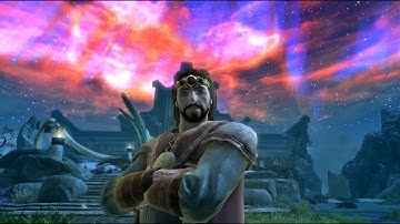 Skyrim ٠ Ulfric Stormcloak, Kodlak Whitemane, High King Torygg, Galmor Stone Fist in Sovngarde