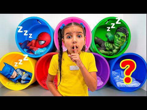 Julinha and Manu Superhero Adventure Superhero Challenge |FunAdventures for Kids