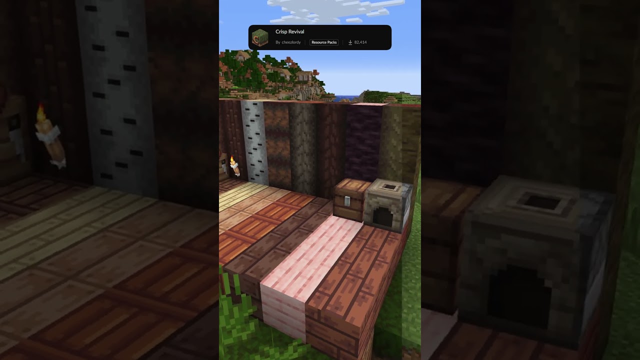 The Crisp Revival: Best 16x16 rustic Minecraft Texture Pack 