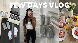 FEW DAYS VLOG | trying new workouts, rhode skincare, birthday celebration, healthy habits &amp; more!