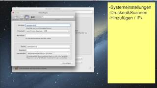Mac mit Netzwerkdrucker verbinden - Deutsch