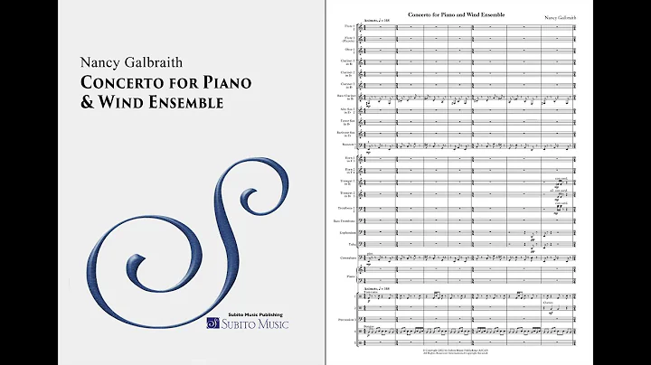 Nancy Galbraith  Concerto for Piano & Wind Ensembl...
