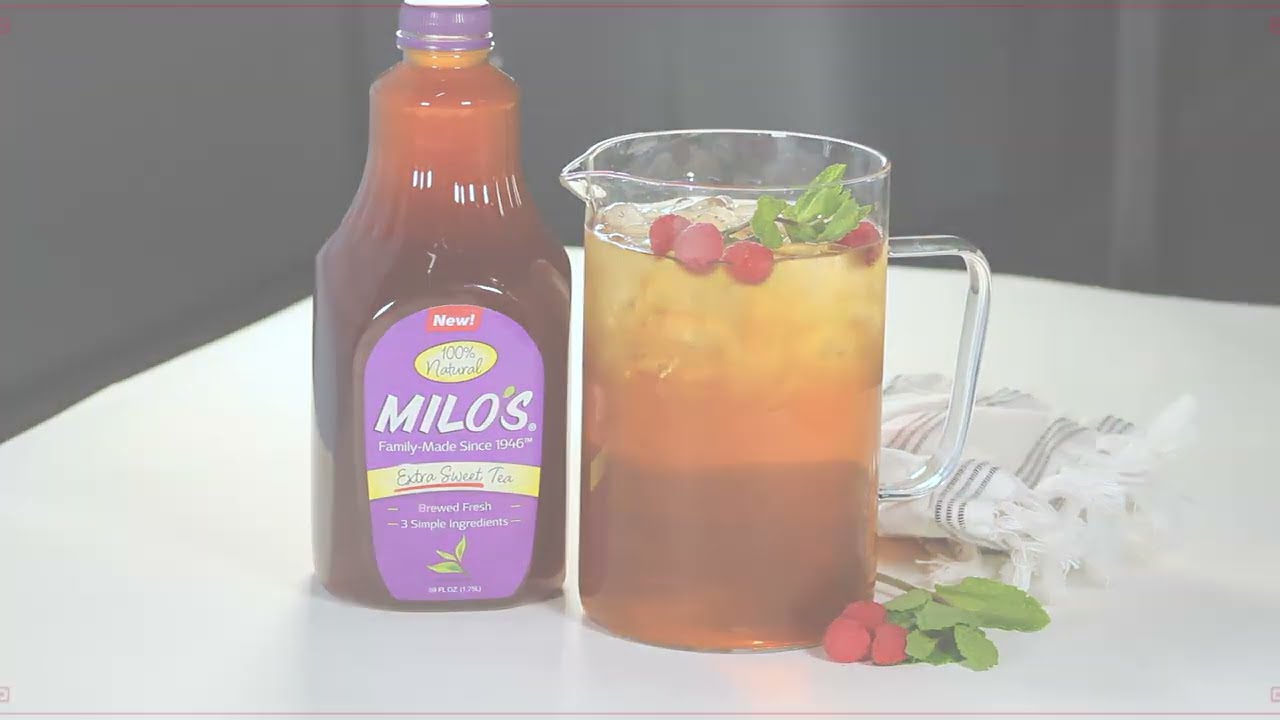 Milo's Raspberry Mint Tea recipe