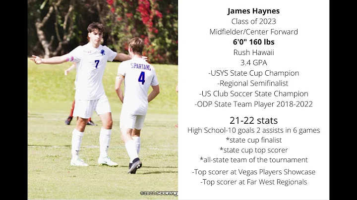 James Haynes 2021/2022 Highschool+Club Updated Hig...
