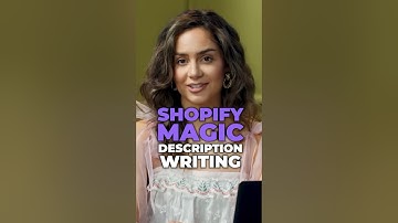 Shopify AI: How to automatically write product descriptions with Shopify Magic