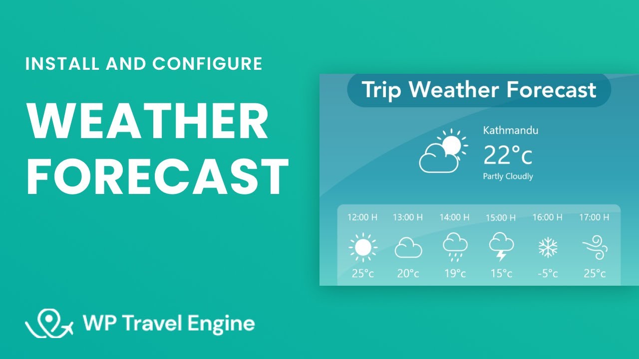 Trip Weather Forecast Add-On | WP Travel Engine Tutorial