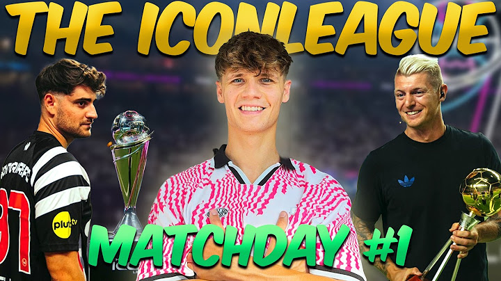 ICON LEAGUE VLOG #Matchday1 @EliasN97 @SidneyEweka