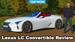 Lexus LC500 Convertible 2021 review  see why it’s worth £90,000!