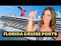 The Big 3 Florida Cruise Ports: Port Miami, Port Everglades and Port Canaveral - Hotels and More