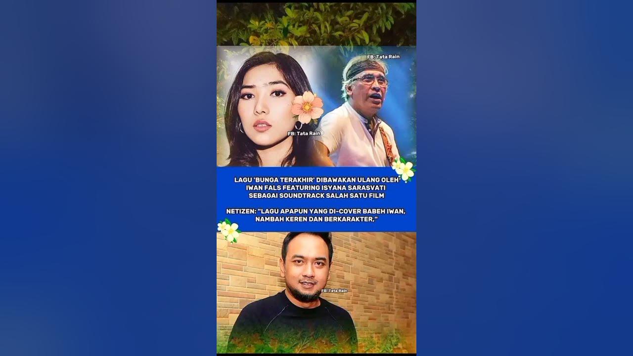 lagu bunga terrakhir akan di recycle #beritaviral #lagu #isyanasarasvati #iwanfals #trendingshorts