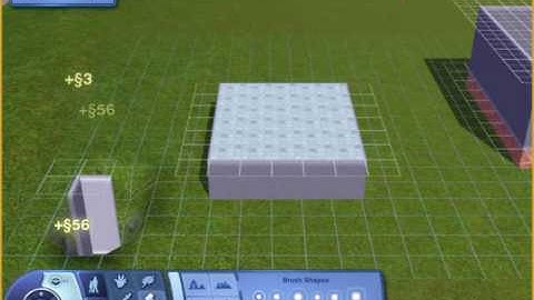 The Sims 3-How to make half walls