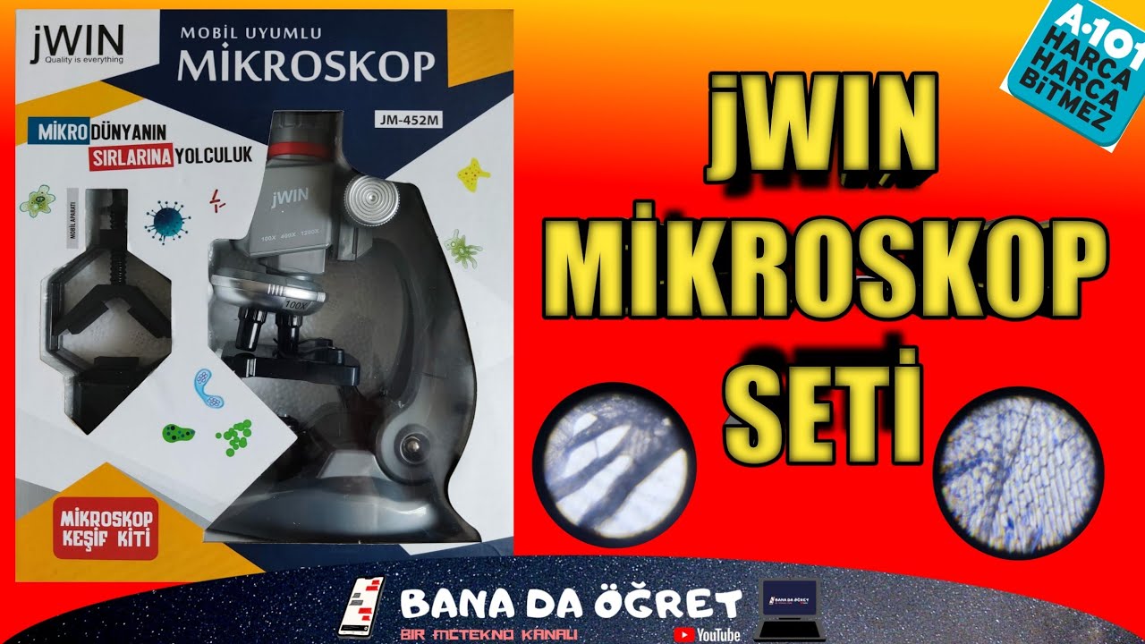 A101 jWin Mikroskop İncelemesi - YouTube