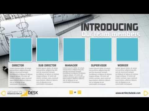 architects desk powerpoint presentation preview youtube architecture powerpoint presentation